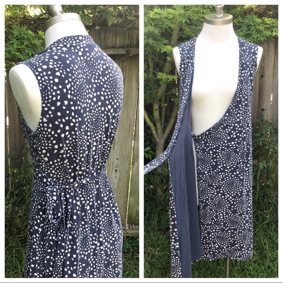 HP🎊🎉Veronique Maternity Sleeveless Wrap Dress S - Picture 6 of 6